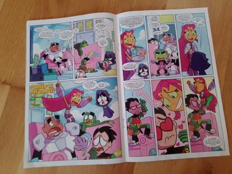 Titans go - 2 časopisy, 