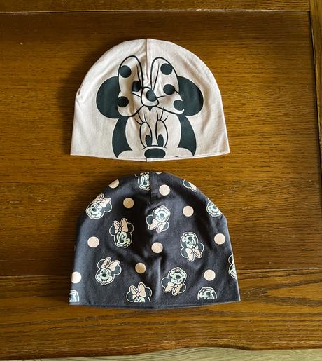 Prechodné čiapky s minnie mouse dvojbalenie, disney,54
