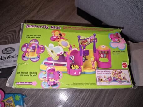 Polly pocket butterfly ride, 