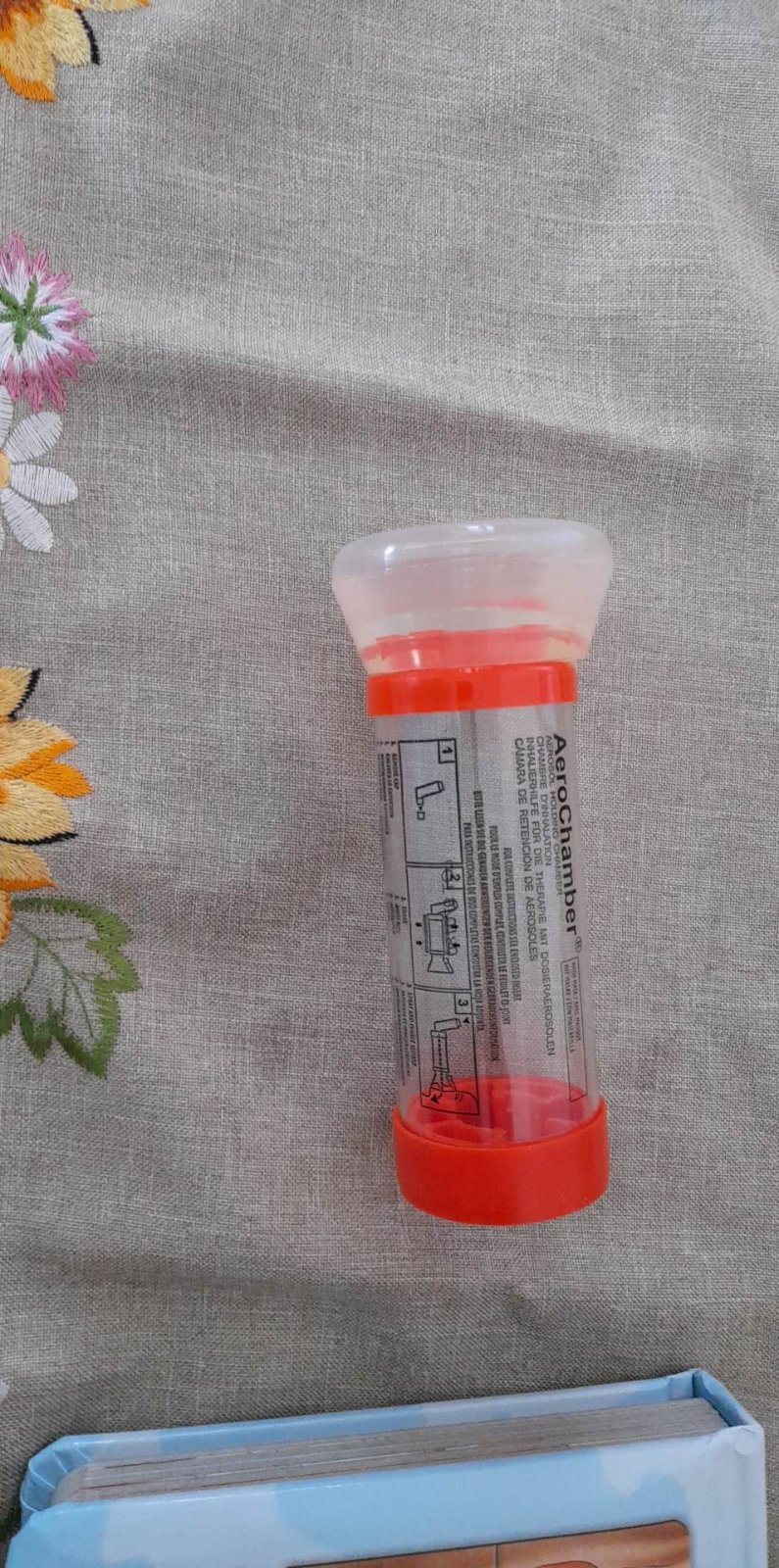 Inhalátor na Ventolin - Modrý koník