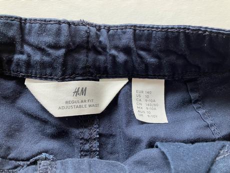 Kraťasy, h&m,140