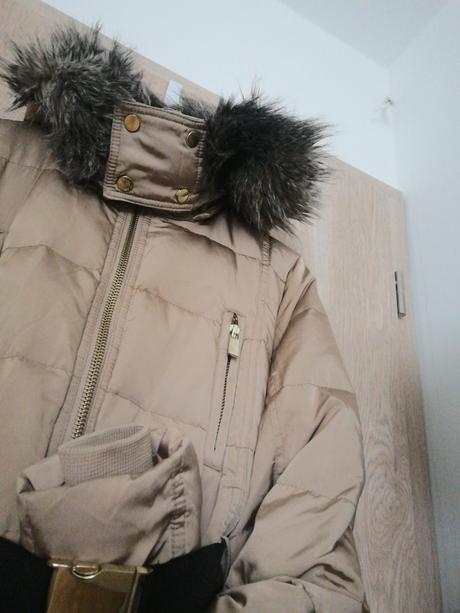 Páperový kabát, mango,m