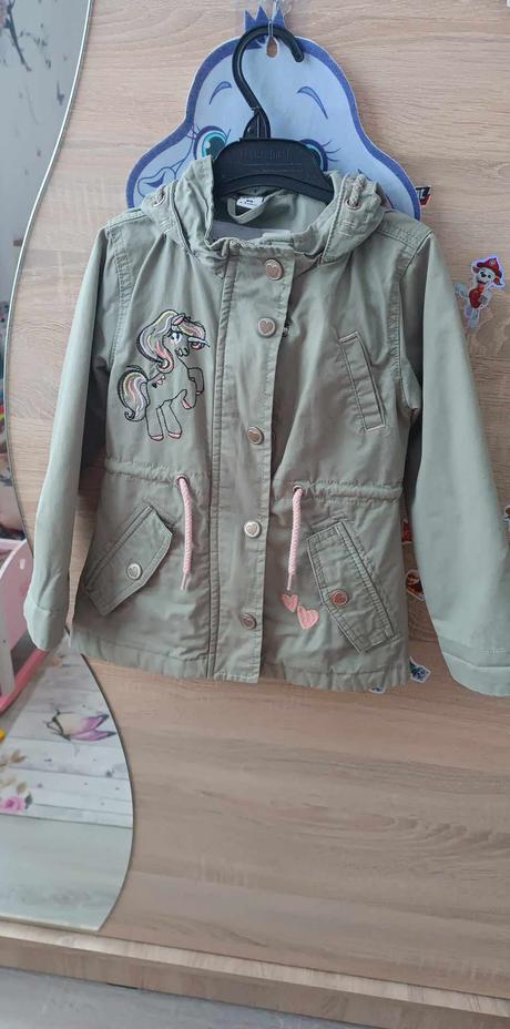 Dievčenska bunda - parka, dopodopo,98