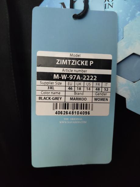 Marikoo zimtzicke softshell bunda veľ.3xl, xxxl