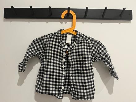Károvaná košeľa, h&m,62
