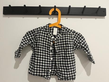 Károvaná košeľa, h&m,62
