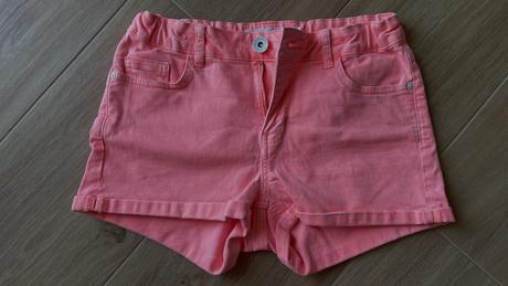 Rifľové kraťase neónové, lindex,152