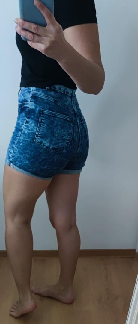 Rifľové šortky, sinsay,xs