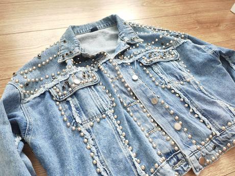 Nádherná riflová bunda, m