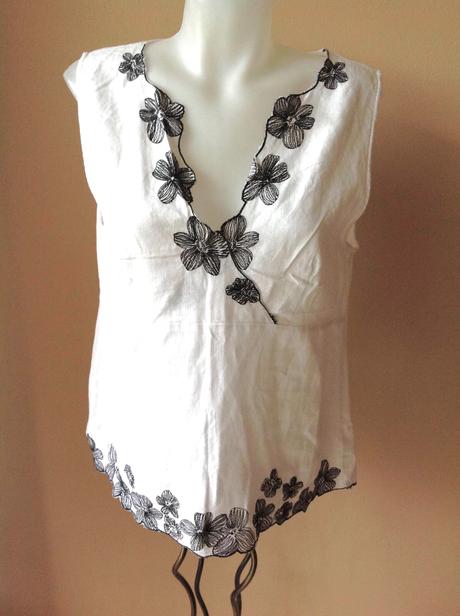 Top ľanovy /2, f&f,44