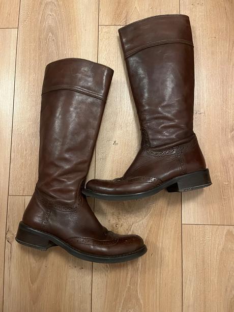 Čižmy kožené, 37