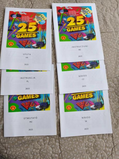 Spoločenská hra 25 games, 