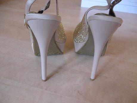 Dámske elegantné topánky na platforme, 13cm opätok, 37