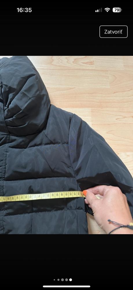 Zara zimná bunda, zara,xl