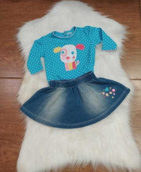 Suknička+tričko, f&f,68