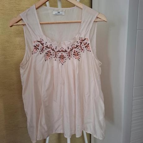 Krémová blúzka, hodvab, l