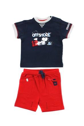 Červené bavlnené kraťasy, 74