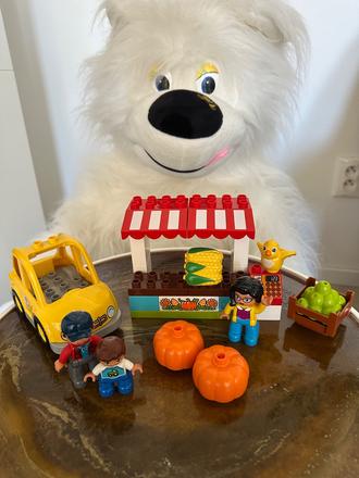 Lego duplo farmársky trh,