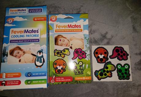 Fever mates nalepky teplomer, 