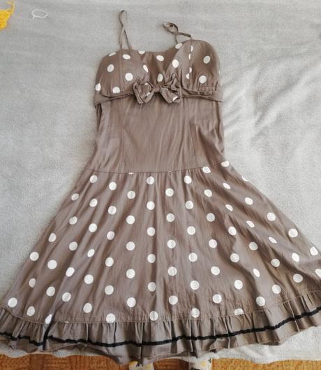 Letné šaty na ramienka, m