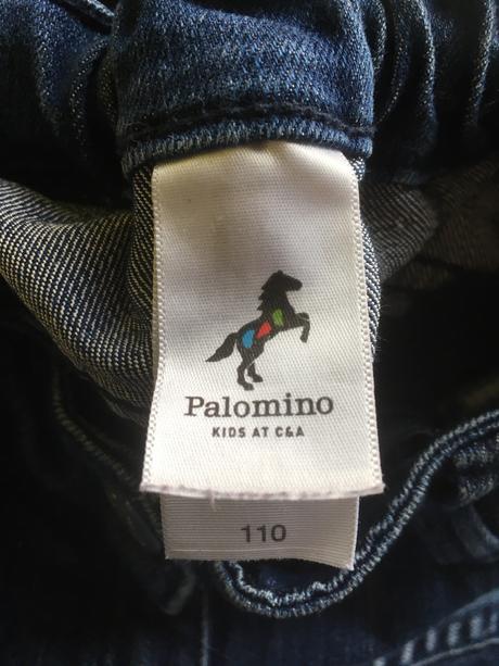 Štýlové dievčenské rifle veľkosť 110cm, palomino,110