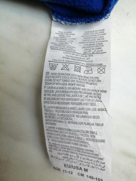 Mikina pre chlapcov znackova lotto vel. m, lotto,m