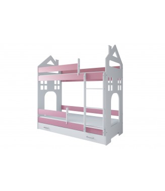 Poschodová posteľ+matrace, šírka (cm): 80,dĺžka (cm): 160