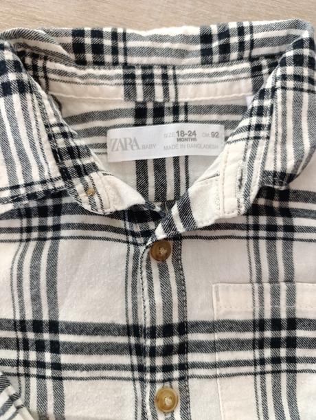 Zara chlapčenská košeľa, zara,92