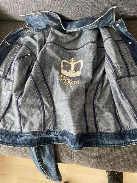 Versace jeans riflová bunda, versace,m