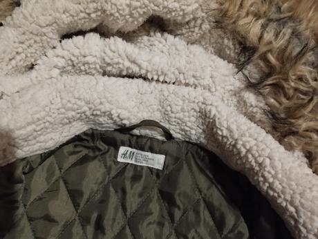 2. zimná parka 152, h&m,152