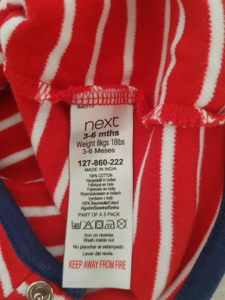 Pyžamká next 3-6 mes., next,68