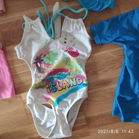 Dievčenské krásne plavky v 110/116 po mojej dcérke, calzedonia,116