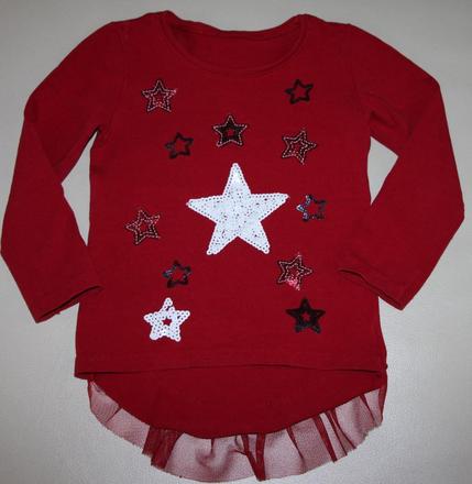 80 tricko s hviezdickami,9-12 mes., 80