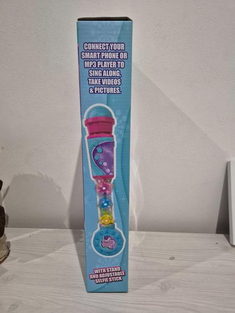 Made mikrofón na batérie so selfie tyčkou, 