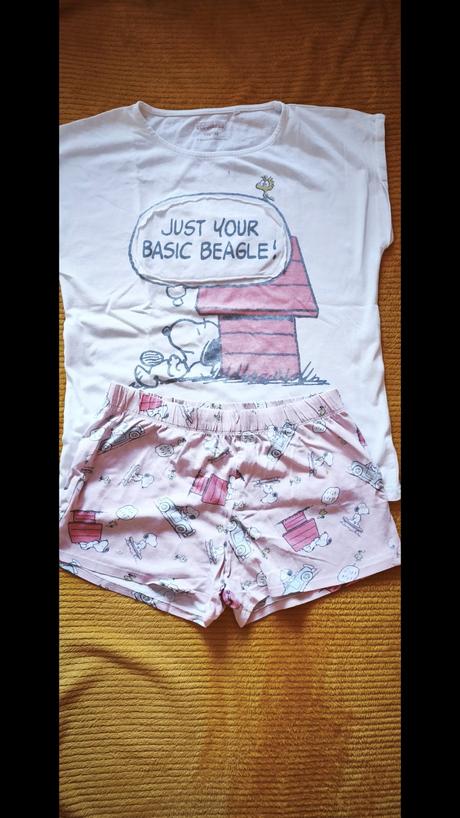 Pyžamo krátke, peanuts,146