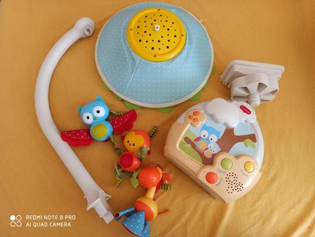 Kolotoč nad postieľku 3v1,