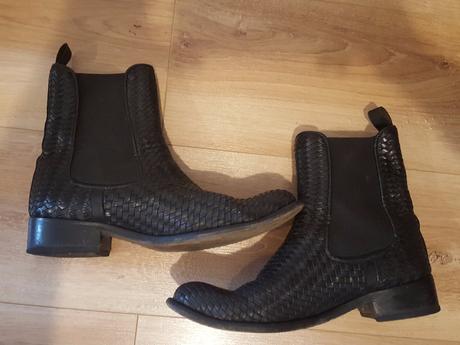 Kozene kotnikove cizmy, 40