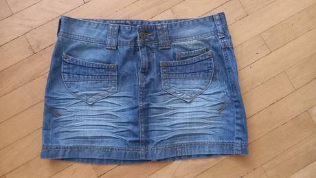 .riflová sukňa, amisu,38