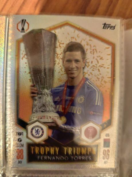 Futbalové kartičky match attax 2024/25 trophy triu,
