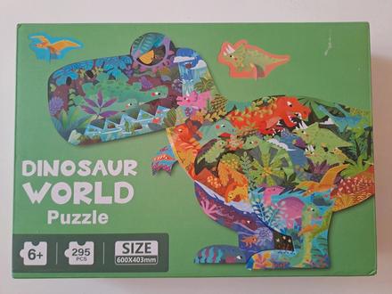 Puzzle dinosaurus - 295 kusov, 