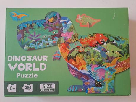 Puzzle dinosaurus - 295 kusov, 