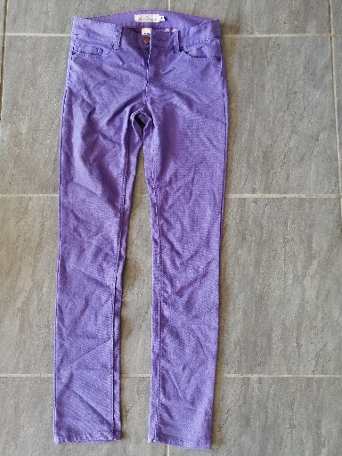 Rifle ham levanduľová, v164, 13-14 r., h&m,164