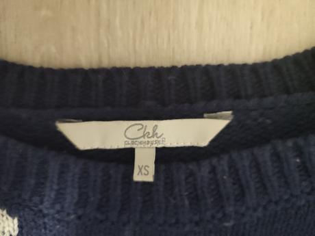 Sveter vianočný, clockhouse,xs