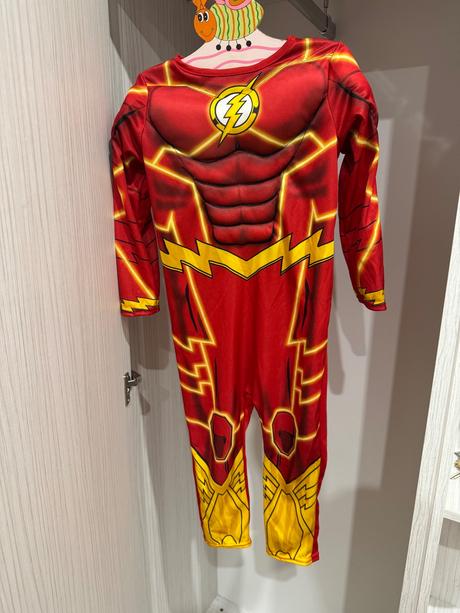 Kostým superhrdina flash veľkosť 98/104,