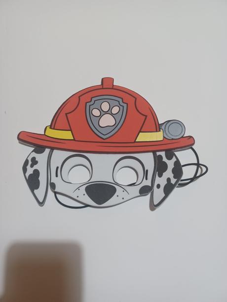 Karnevalové masky paw partol, 