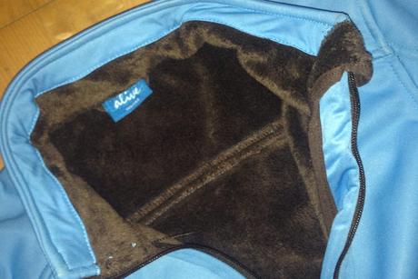 Tyrkysová dánska bunda xs, xs