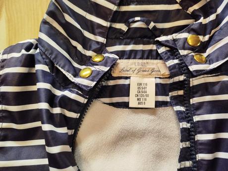 Ľahká bundička, h&m,116
