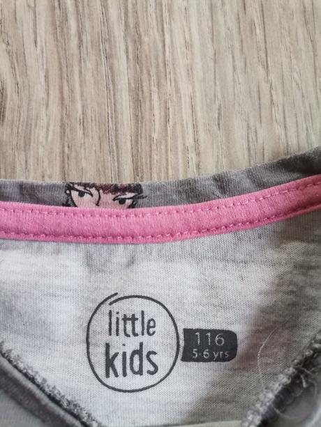 Dievčenské sivé tricko, sinsay,116