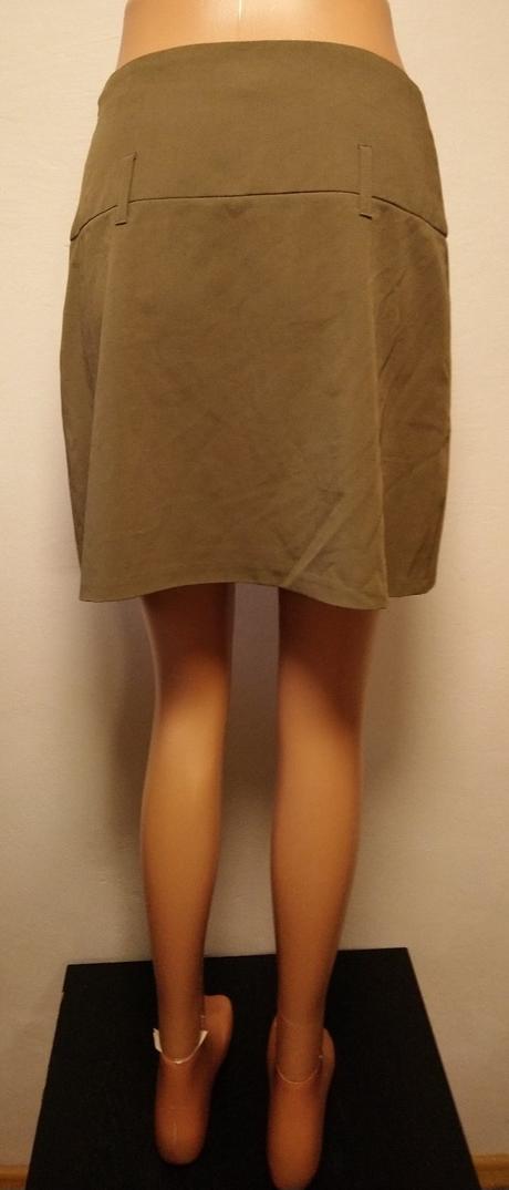 Dámska krátka olivová sukňa, casa blanca, xs