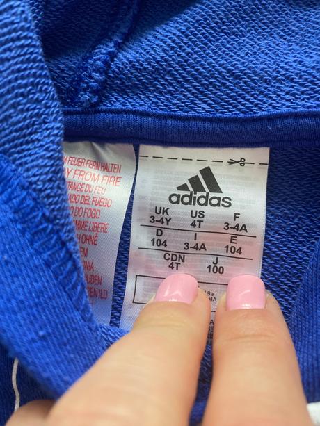 Mikina, adidas,104